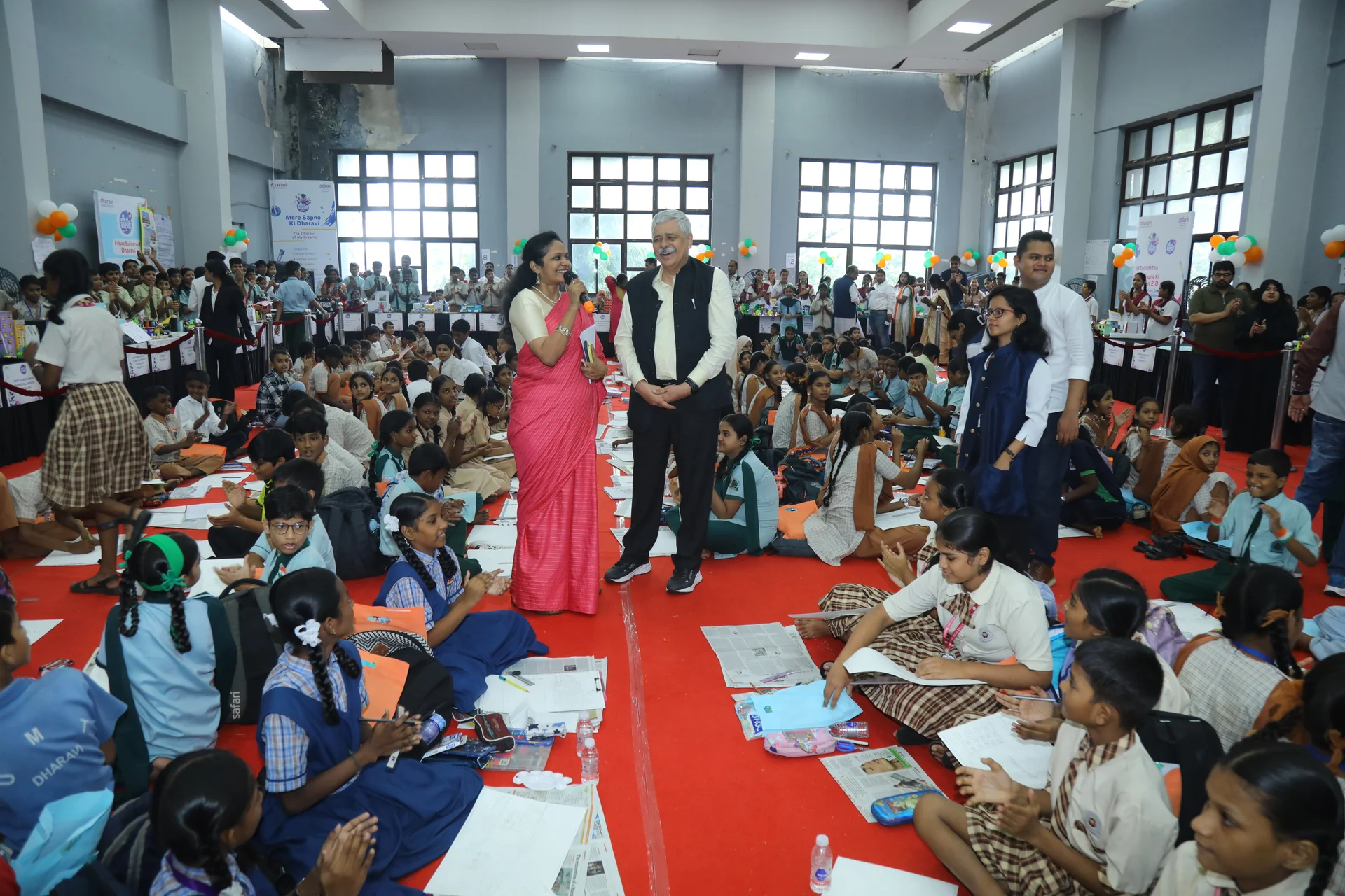 Mere Sapno Ki Dharavi 2.0 — Guests among student participants