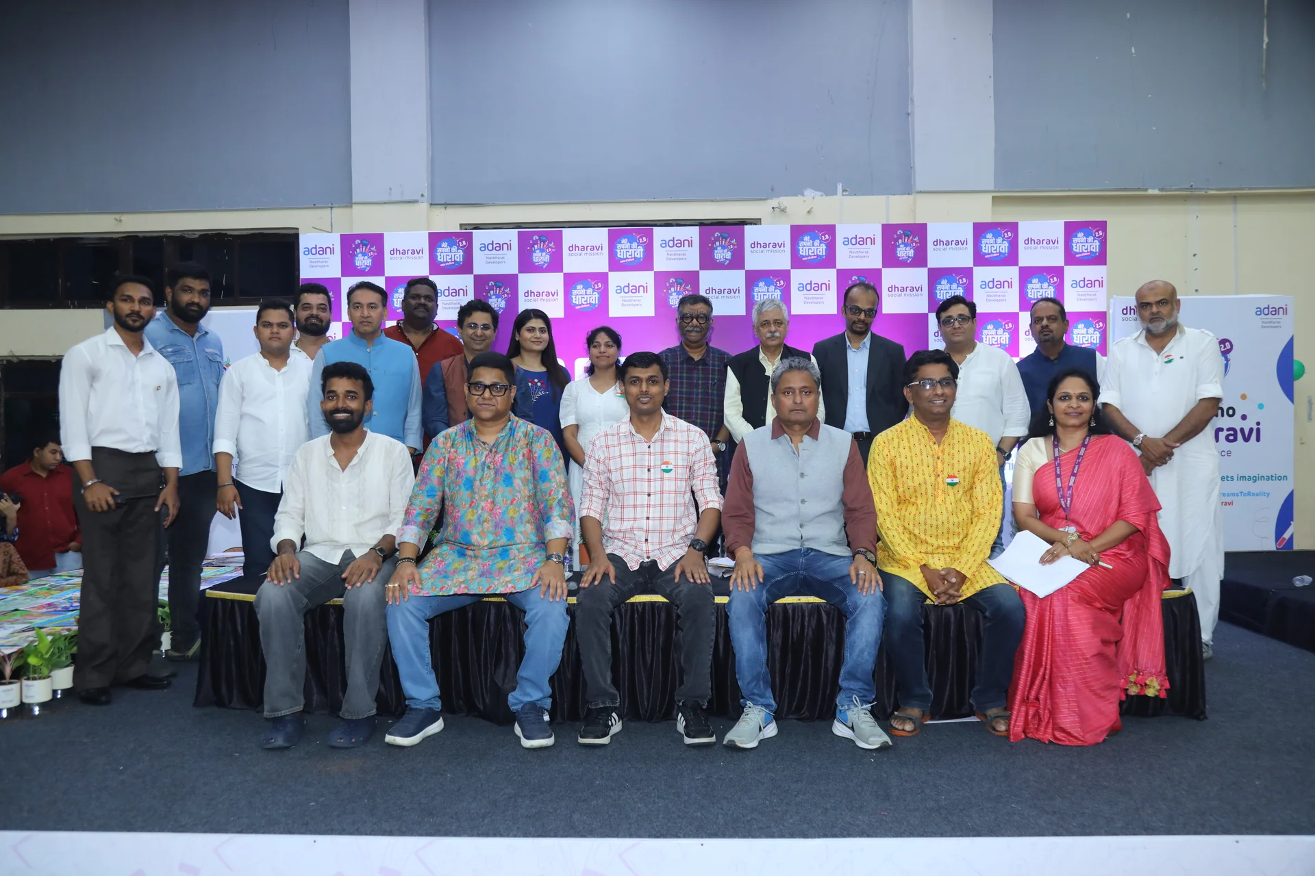 Mere Sapno Ki Dharavi 2.0 — Event group photograph